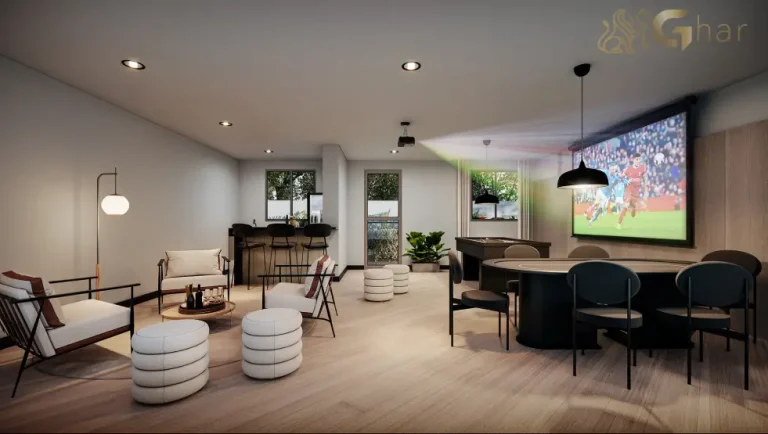 Sport bar do The One Granja Julieta, condomínio com lazer completo na Zona Sul de São Paulo