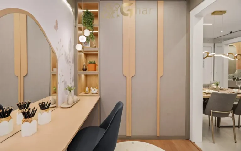 Apartamento decorado escritório do The Place Barra Funda ideal para home office