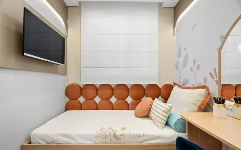 Apartamento decorado quarto de solteiro do The Place Barra Funda com layout funcional