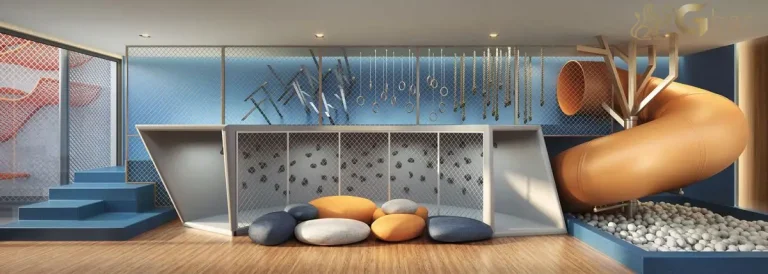 Brinquedoteca do Tonino Lamborghini Apartments San Paolo em ambiente seguro