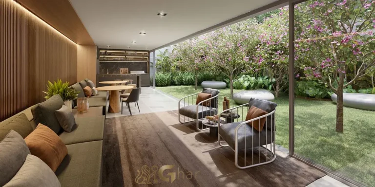 Detalhe do espaço gourmet residencial do Tonino Lamborghini Apartments San Paolo