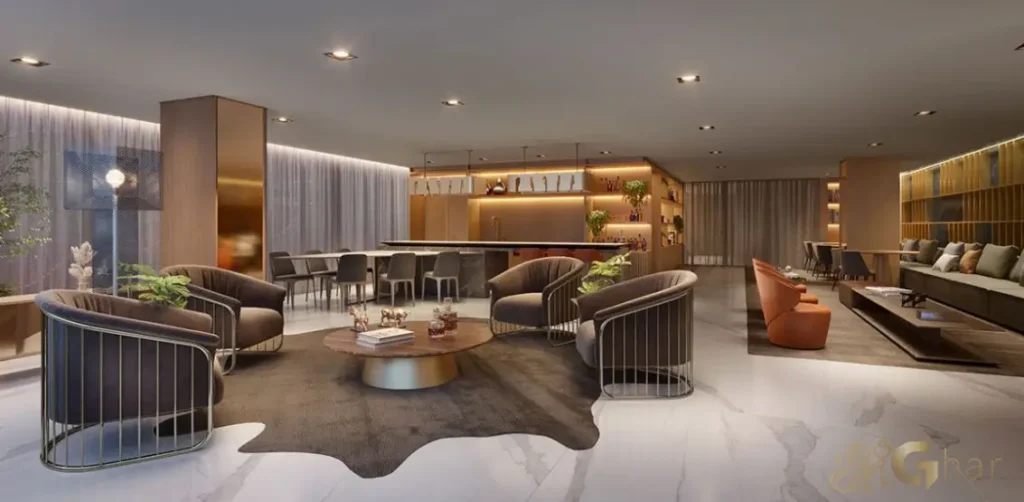 Salão de festas do Tonino Lamborghini Apartments San Paolo com espaço para recepções