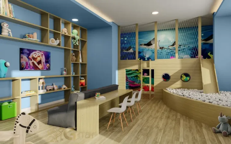 Brinquedoteca do Uniq Panamby com espaço seguro e divertido para crianças