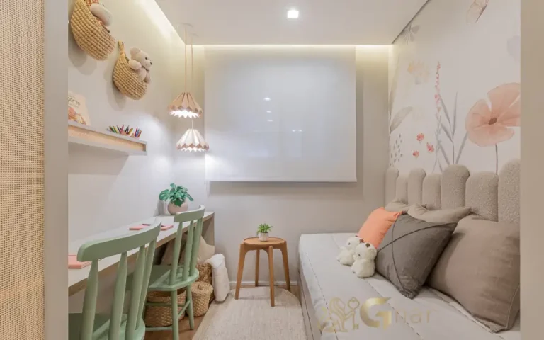 Quarto infantil do apartamento decorado no Urban Vila Maria