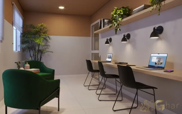 Coworking do Urban Vila Maria com espaço para trabalho e estudos