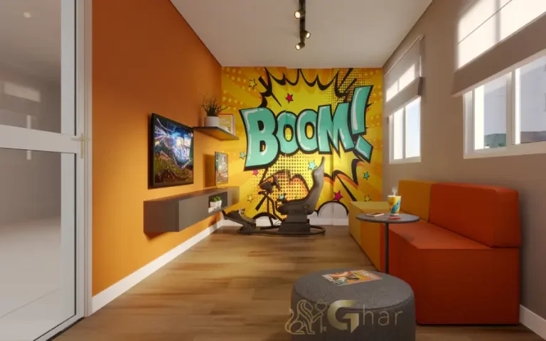 Sala de jogos e games do condomínio Urban Vila Maria