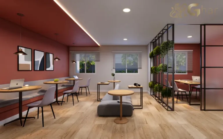 Espaço coworking do condomínio Urban Vila Maria II na Vila Maria SP