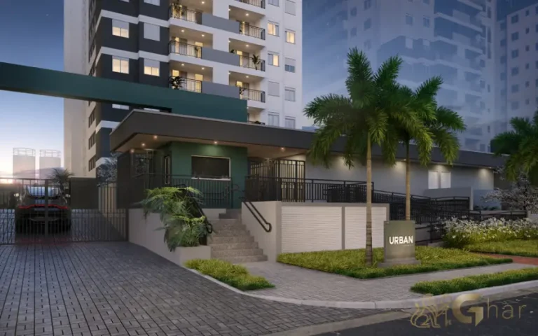 Portaria e acesso do condomínio Urban Vila Maria II na Vila Maria SP