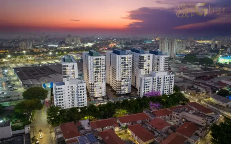 Vista aérea da fachada do Urban Vila Maria II na Vila Maria São Paulo