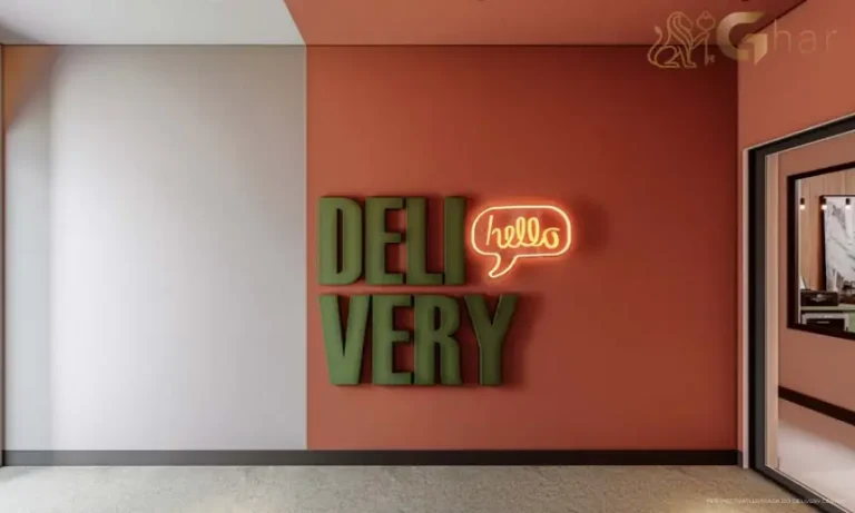 Espaço delivery do condomínio Verde Città na Consolação