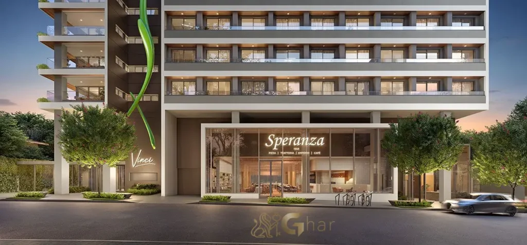 Acesso principal ao condomínio Vinci Moema em Moema São Paulo