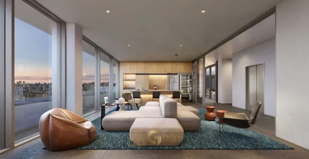 Espaço de coliving no condomínio Vinci Studios Moema em São Paulo