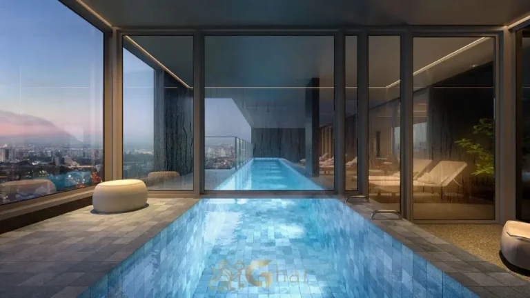 Spa do condomínio Vinci Studios Moema com área de relaxamento