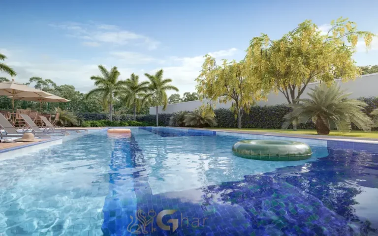 Piscina do condomínio Yunes Park em Interlagos São Paulo