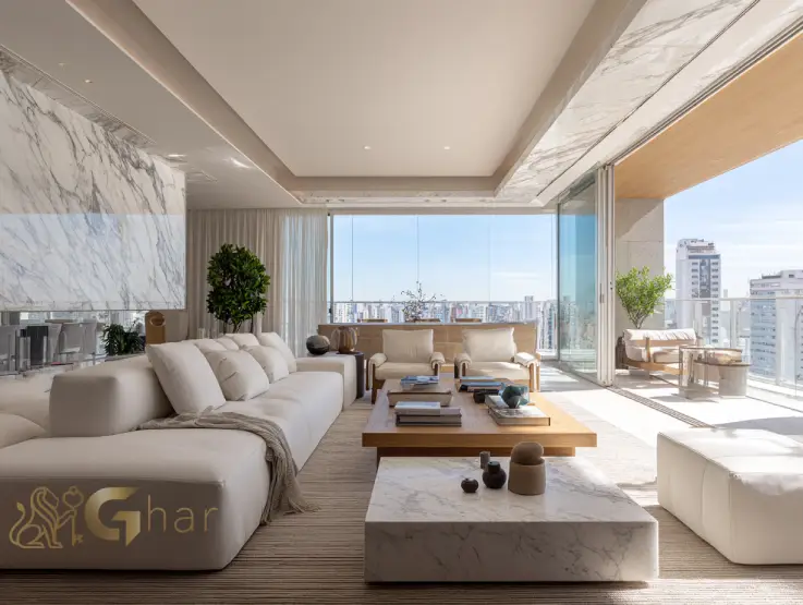 Planta de apartamento em lançamento da Adolpho Lindenberg com layout funcional e alto padrão construtivo