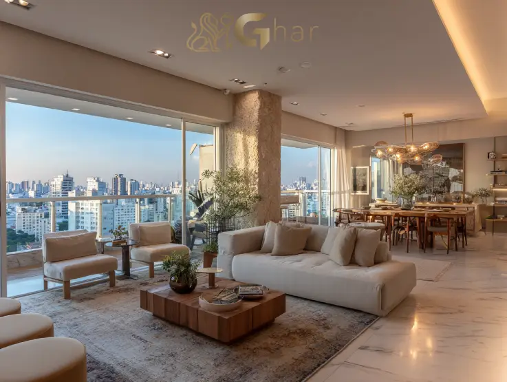 Imóveis modernos na Zona Sul de São Paulo, com design contemporâneo