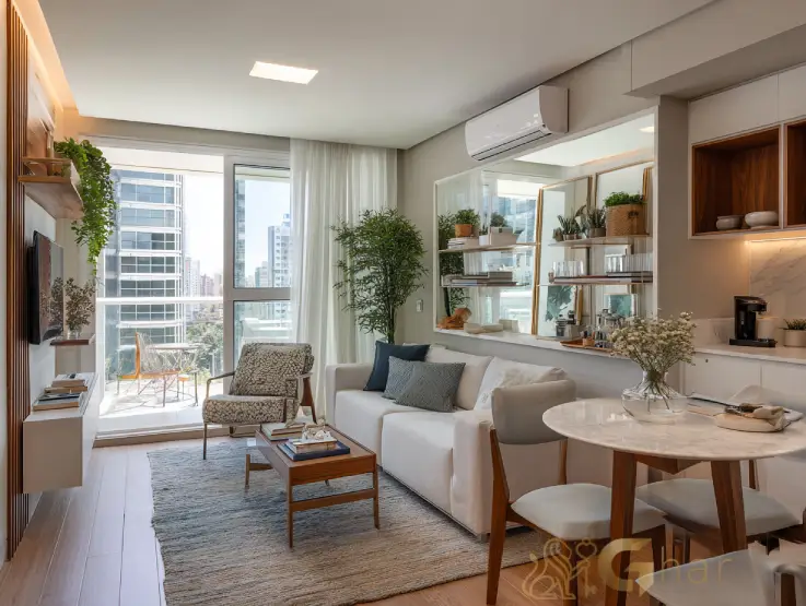 Imóveis moderno na Zona Norte de São Paulo com design contemporâneo