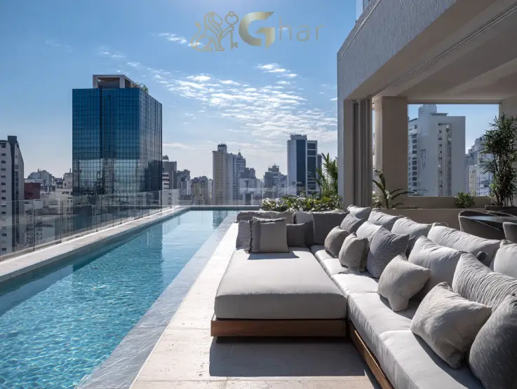 Cobertura penthouse à venda no Morumbi Zona Sul São Paulo com vista panorâmica