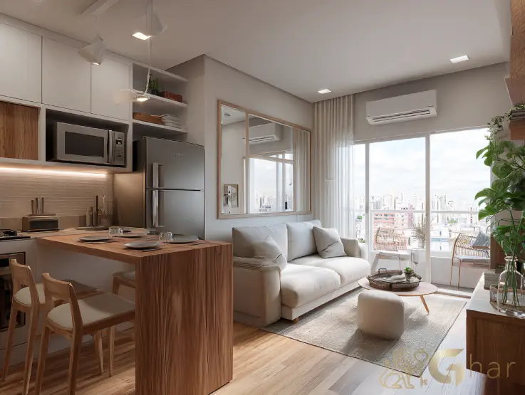 Studio compacto na Zona Sul São Paulo ideal para investimento