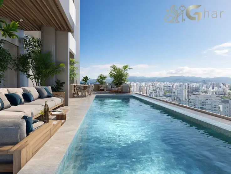 Cobertura penthouse à venda no Panamby, Zona Sul de São Paulo, com vista panorâmica e área gourmet