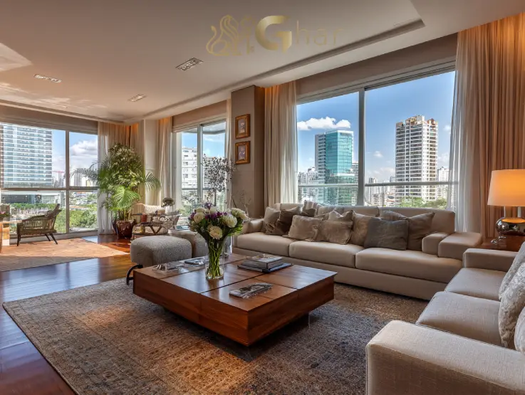 Imóveis modernos na Zona Oeste com arquitetura contemporânea.