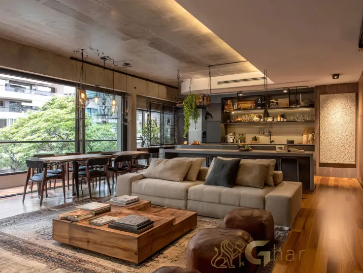 Apartamento de alto padrão na Guarapiranga Zona Sul de São Paulo com varanda ampla