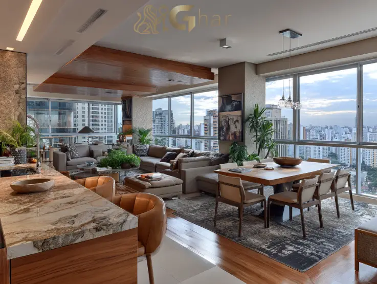 Apartamento de alto padrão no Socorro Zona Sul São Paulo com varanda ampla e acabamento sofisticado