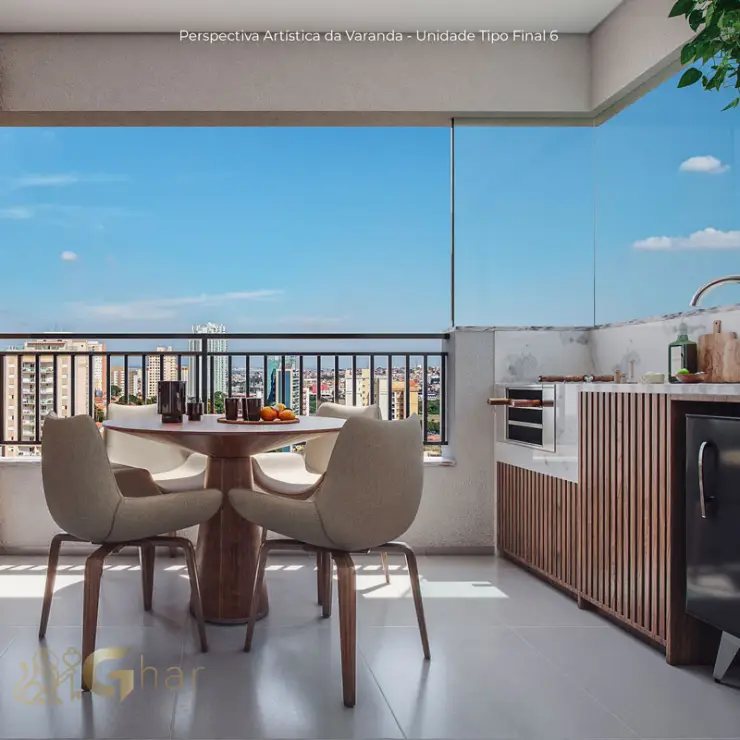 Apartamento Decorado Do Infinity Santana Com Terraço Gourmet