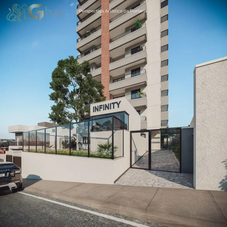 Fachada Com Portaria Do Condomínio Infinity Santana Em Santana SP