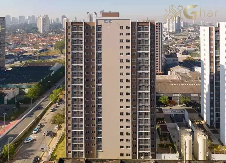 Fachada principal do Laguna by Plano&Plano Chácara Santo Antônio SP