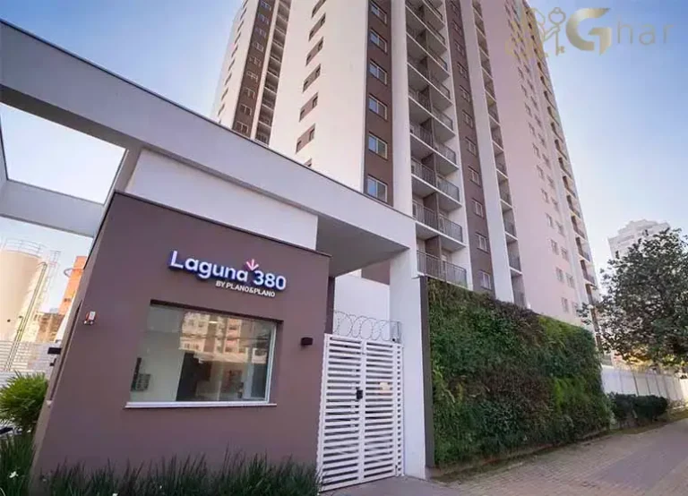 Portaria do Condomínio Laguna 380 no Laguna by Plano&Plano São Paulo