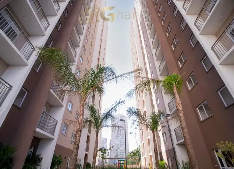 Área externa do condomínio Laguna by Plano&Plano na Zona Sul de São Paulo