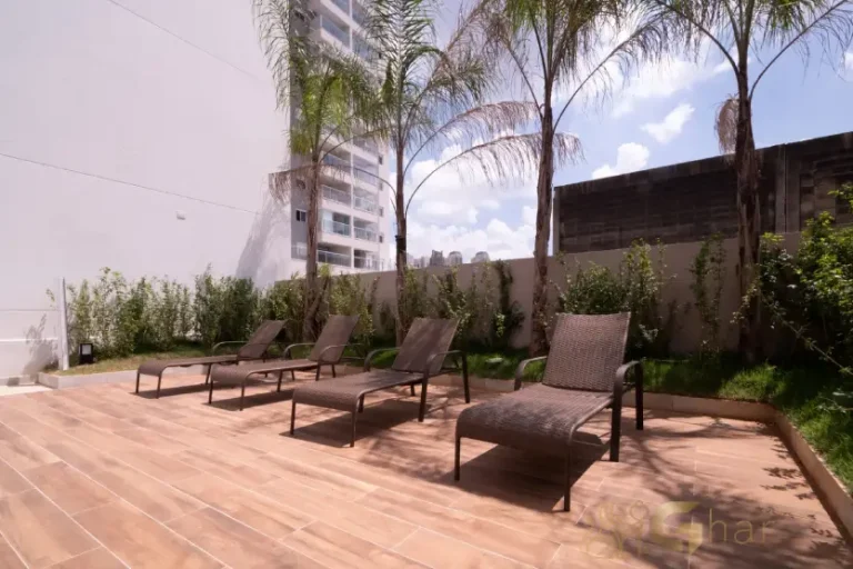 Solarium do condomínio Laguna by Plano&Plano Chácara Santo Antônio