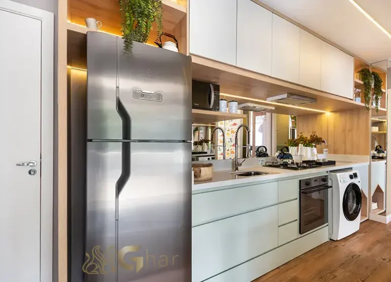 Cozinha do apartamento decorado Mapp Barra Funda na Barra Funda SP