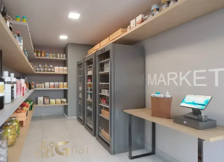 Mini Mercado interno no condomínio Mapp Barra Funda em São Paulo