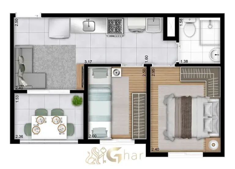 A Implantação das Áreas Comuns do Mapp Barra Funda evidencia a disposição estratégica dos espaços de lazer no condomínio. Localizado na Zona Oeste de São Paulo, o projeto prioriza funcionalidade e integração entre ambientes.
