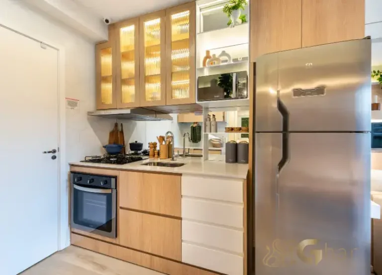 Cozinha do apartamento decorado no Meu Plano&Interlagos em Interlagos SP