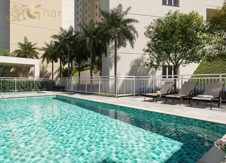 Piscina do condomínio Fugulin no Meu Plano&Interlagos Zona Sul SP