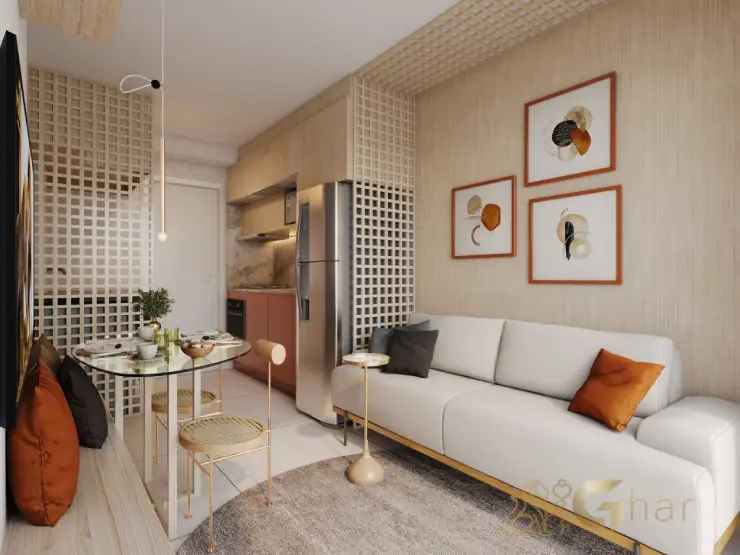 Apartamento Decorado Sala De Estar Meu Plano&Itaquera Ipê