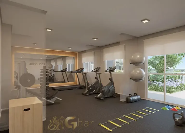 Academia fitness do condomínio Mistá by Plano&Plano Tupinás no bairro Saúde em São Paulo