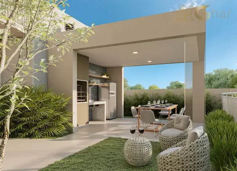 Churrasqueira do condomínio Mistá by Plano&Plano Tupinás no bairro Saúde