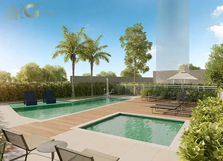 Piscinas do condomínio Mistá by Plano&Plano Tupinás na Saúde São Paulo