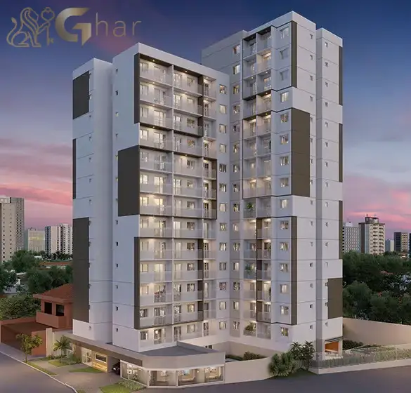 Fachada do condomínio Mistá by Plano&Plano Ubiatans no bairro da Saúde