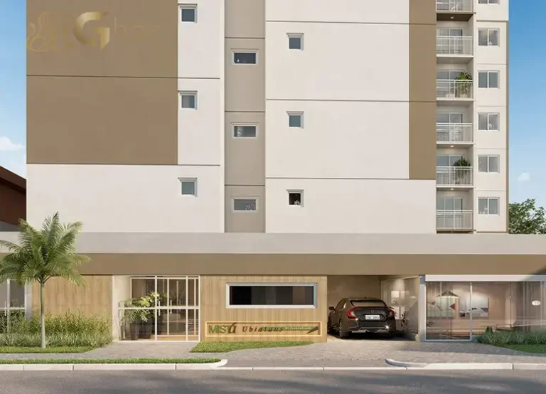 Fachada com portaria do Mistá by Plano&Plano Ubiatans na Saúde SP