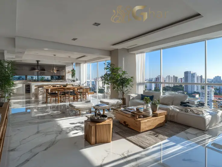 Apartamentos residenciais no bairro Morumbi em São Paulo