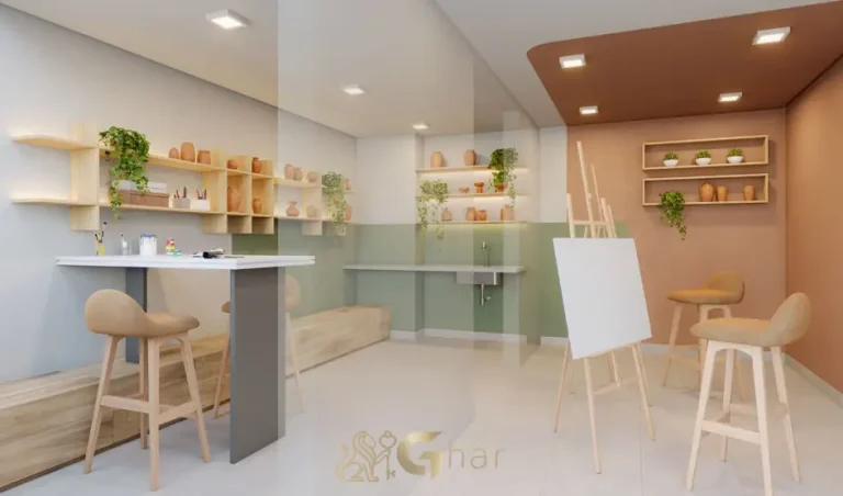 Ateliê criativo do condomínio Mundo Park Alvorada no Campo Grande