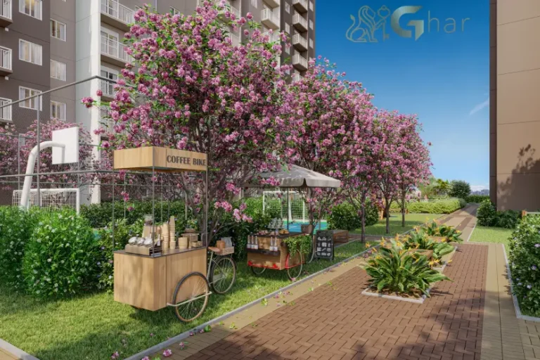 Espaço feirinha do condomínio Mundo Park Alvorada no Campo Grande