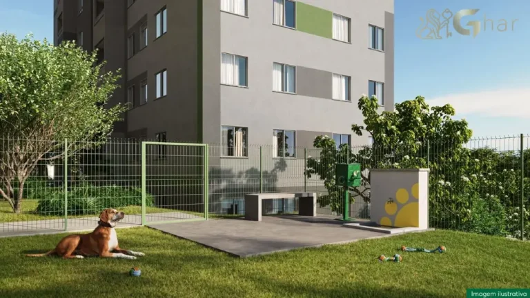 Pet place do Nascente do Jequitibá em Pirituba, condomínio de apartamentos com área para pets em São Paulo