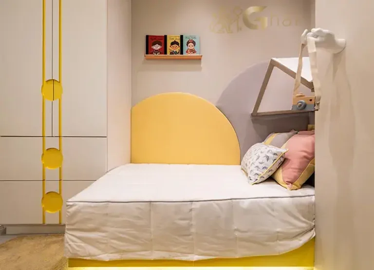 Quarto infantil do apartamento decorado no Oriz by Plano&Plano