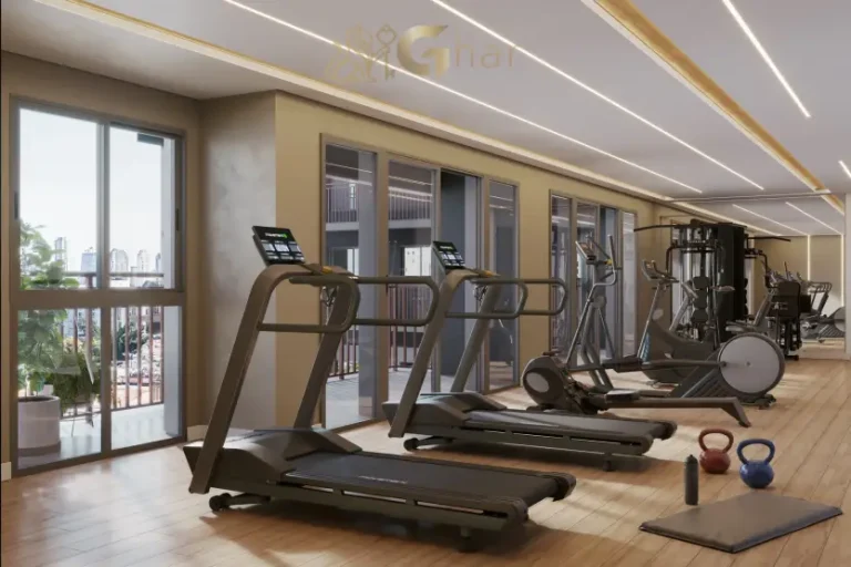 Academia fitness do condomínio Oriz by Plano&Plano Campo Belo